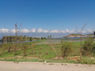 开阔田园风光美景