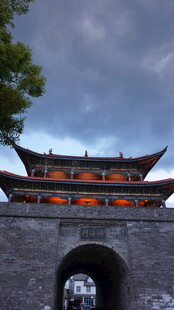 古城门古建筑风景