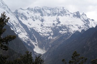 雪山壮丽风光
