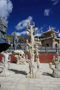 精美石雕景观