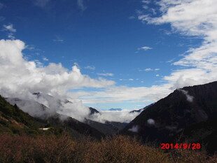山间云海美景