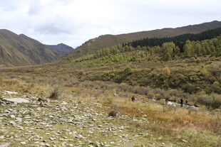 山间旷野景色