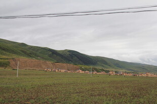 山间绿野风光