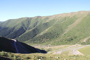 山间公路景色