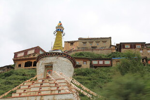 藏区寺庙景观