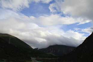 山间云海美景
