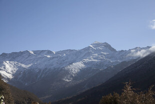 壮丽雪山景色