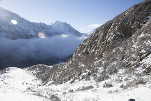 雪山壮丽景观