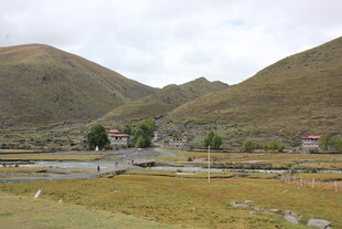 山间田野乡村风光图景