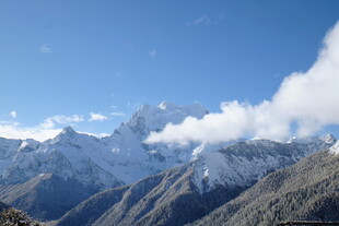 壮丽雪山美景