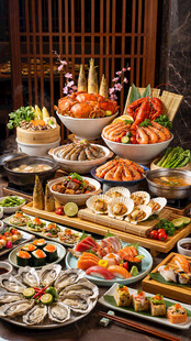 自助海鲜盛宴