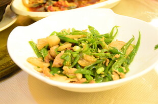 青椒炒豆干