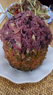 紫甘蓝装饰的特色蔬菜球