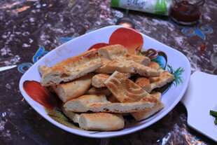 盘中美味炸物