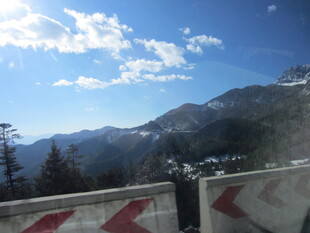 山间公路风景