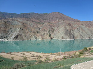 美丽的高山湖泊风光