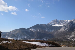 壮丽雪山风景