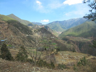 山间风景 自然秀丽之景