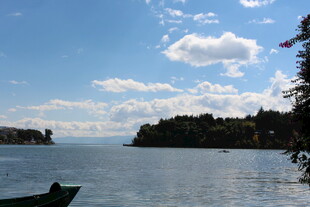 宁静湖畔风光