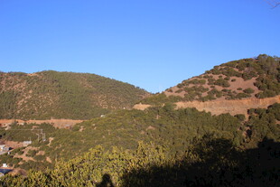山间美景 绿意盎然的山谷