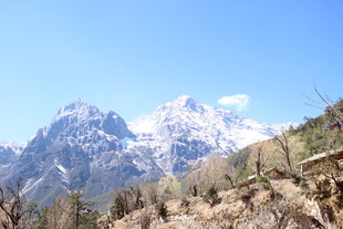 壮丽雪山风景
