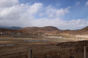 乡村旷野风景图
