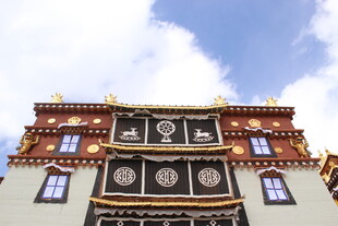 藏式建筑外观风采