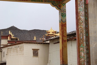 藏式建筑景致