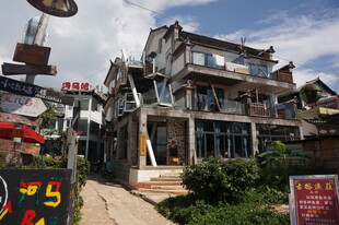 复古风街边特色建筑