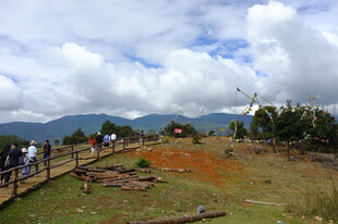 山间步道风景