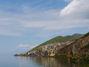 海滨山城风光