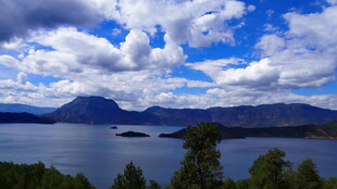 壮丽湖山美景