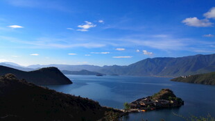 壮丽湖山美景