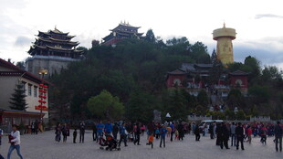 景区热闹景象