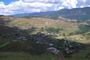 山间村落美景