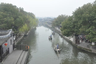江南水乡河道风景