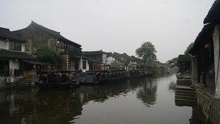 江南水乡河道风景