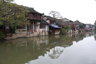 江南水乡古村落风景