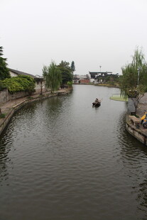 宁静水乡河道景观