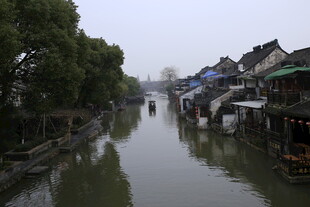江南水乡河道风景