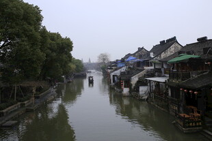 江南水乡河道风景
