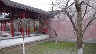 中式古建筑庭院景致