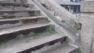 古老石阶 岁月痕迹