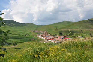山间村落美景