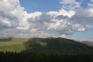 山峦云海自然风光美景