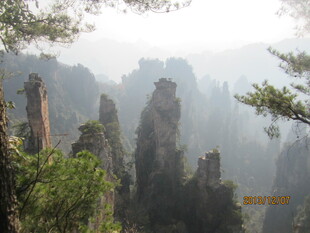 张家界奇峰美景