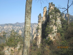 张家界奇峰异石景观