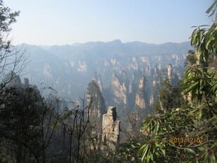 张家界奇峰美景