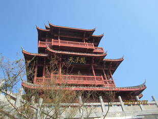 中式古建筑塔楼