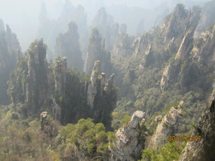 张家界奇峰景观